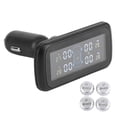 thumbnail image 2 of Sistema de monitoreo de presión de neumáticos inalámbrico con pantalla LCD para automóvil TPMS con 4 sensores, 2 of 14