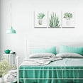 thumbnail image 5 of farmhouse Wall Art painting for dining room bathroom Abstract Canvas art family Wall decor for Bedroom kitchen Wall Decoration Living Room decor art Green Leaf pictures Artwork for home walls 3 piece, 5 of 6