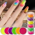 thumbnail image 1 of BECLOTH Solid Nail Powder Rainbow Color Nail Powder Multi MirrorPowder Nail Paint Glitter Fairy Dust Nail Decoration Pigment Nail Powder Color Glow Powder Glitter Pearl High Gloss Nail, 1 of 7