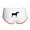 White/Red, variant on - Draft Horse Women's Boy Brief - Women's Novelty Briefs, Size S-XL