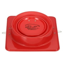 Uxcell 7" Metal Backdraft Damper Backflow Preventer Draft Blocker Duct Connector Red