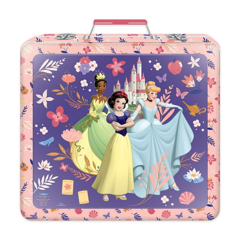 Disney Princess Deluxe Art Set with Metal Carrying Case for Girls