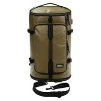 Harley-Davidson Water-Resistant Travel Hybrid Duffel Bag/Backpack - Khaki, Harley Davidson