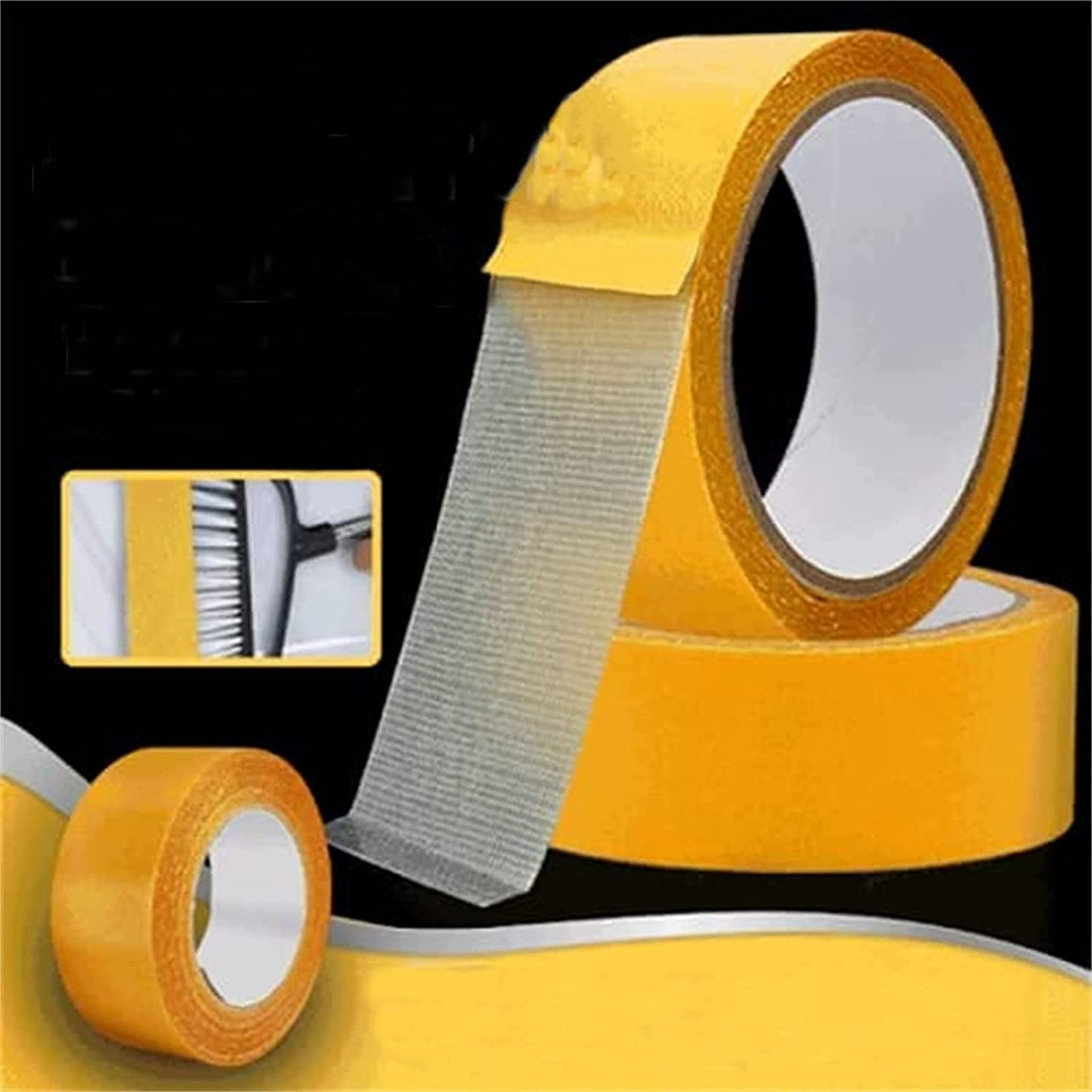 High Adhesive Strength Mesh DoubleSided Duct Tape, Carpet Adhesive
