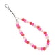 thumbnail image 1 of Funda para teléfono, correa para la muñeca, elegantes llaveros, regalo ideal, lindas correas para amuletos de teléfono. Cuentas en forma de corazón, 1 of 9