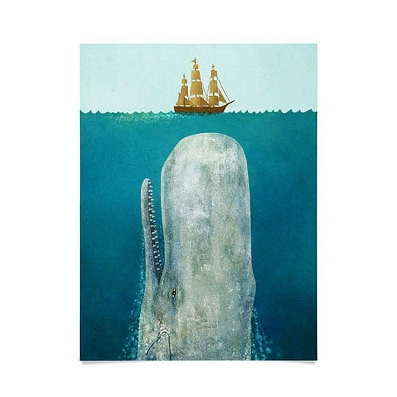 Society6 The Whale by Terry Fan Art Print