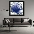 thumbnail image 3 of Janelle Penner 20x20 Black Modern Wood Framed Wall Art Titled - Welcome to Paradise XVI Indigo, 3 of 6