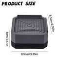Stackable Square Desk Riser Furniture Risers, Adjustable Bed Risers Heavy Duty for Table Desk Couch ...