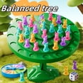 thumbnail image 4 of Balance Animal Puzzle Table Game, Tetra Tower Game, Balancing Game, Educational Board Game, Rabbit/Frog Balance Tree Stacking Fun Parent-child Interactive Tabletop Game, Easter Gift Montessori toy, 4 of 5