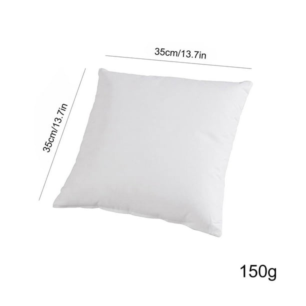 Relleno decorativo para almohada, núcleo de cojín transpirable, relleno para almohada para decoración del hogar, forro de mezcla de algodón no tejido para cojines decorativos, sofás y ropa de cama.