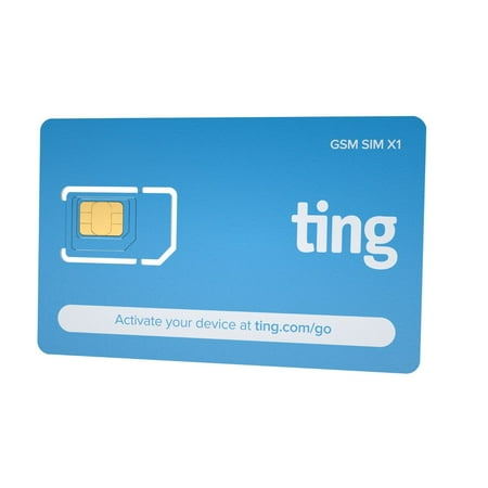 Ting GSM SIM Card for Unlock Phone – Average monthly bill is $23. No contract, Universal SIM, Nationwide coverage, Only pay for what you (Best Sim Only Uk)