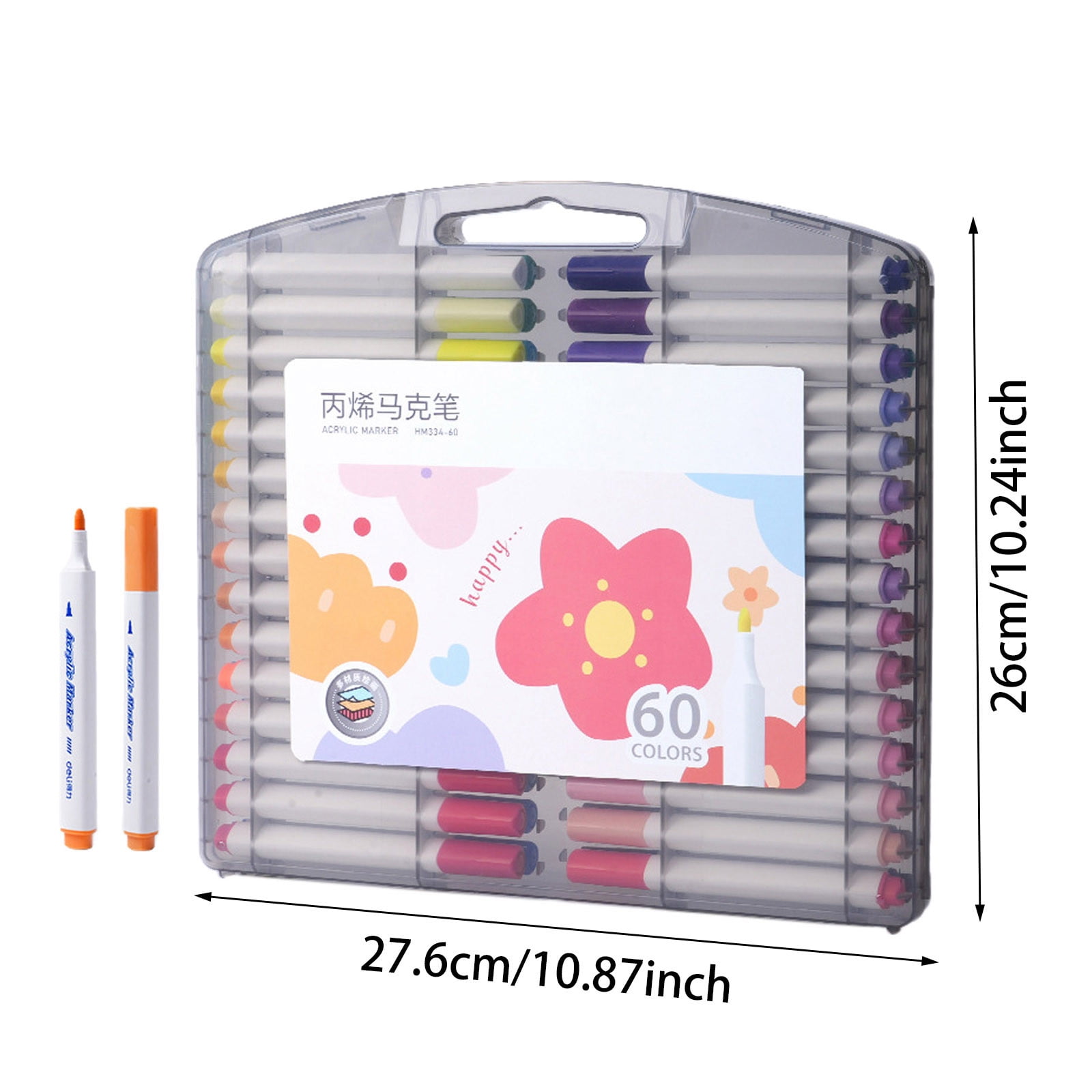 Versatile Smooth Marker Set Water Based Ink Nibs Portable Easy Storage Carry Art Design Illustration Drawing Sketching Precision Pen For Craft Supplies