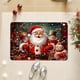 thumbnail image 5 of Yhmxh Alfombrillas de baño para baño Alfombra de baño Tapete navideño absorbente para cocina y baño Decoración del baño, 5 of 5