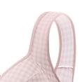 thumbnail image 4 of Byworldtasic Womens Plus Size Gingham Front Button Wireless Bra Wide Shoulder Strap Easy‑On Comfort Bralette, 4 of 5