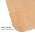 thumbnail image 4 of Mind Reader Office Chair Mat for Hardwood Floors, Rolling, PVC, 47.5 x 35.5, Woodtone, 4 of 8