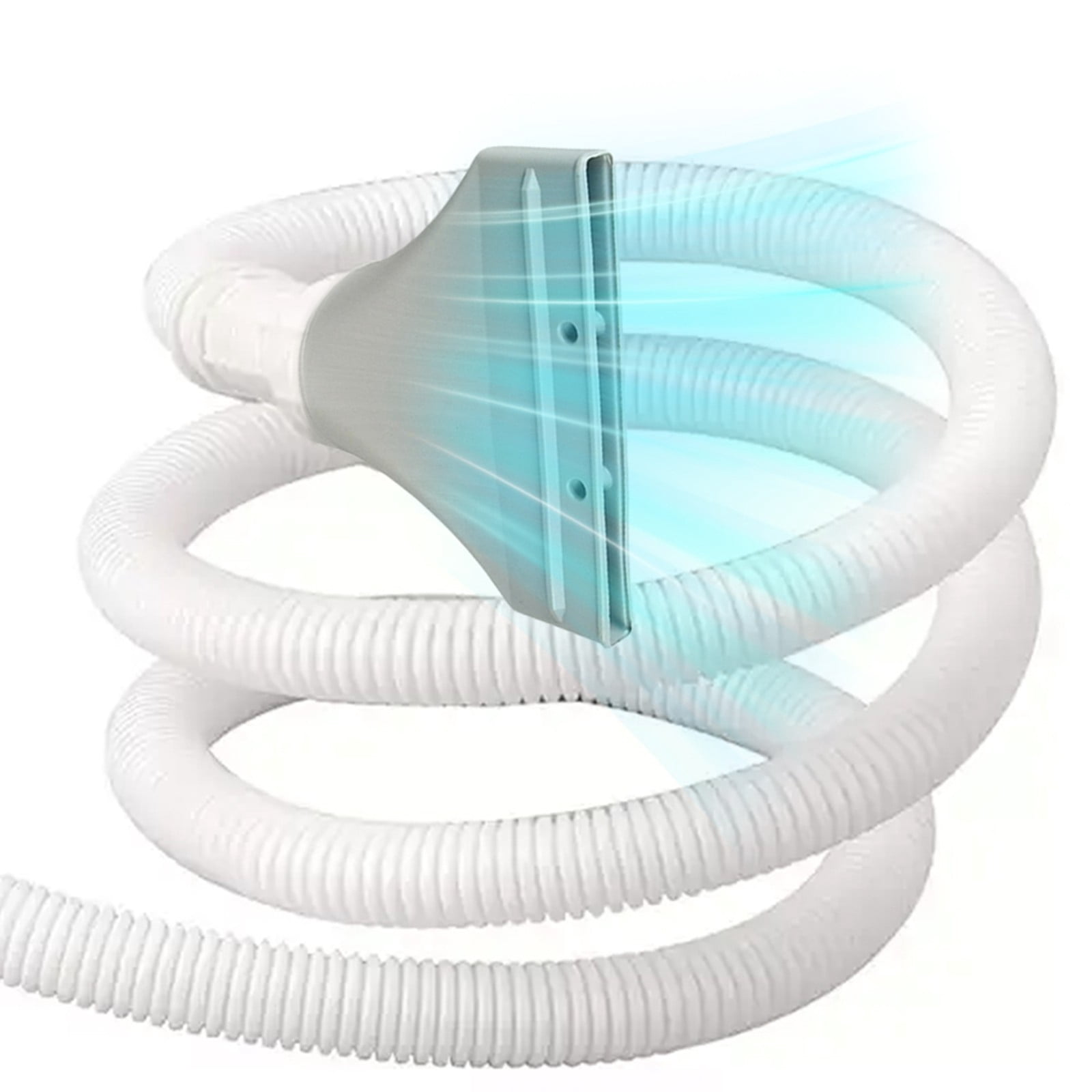 Flat AC Exhaust Hose Adapter - Universal Window/Roof Vent Plate for Portable Air Conditioners, Dryer Vents & Grow Tents (8.7" Height, Color as Shown)