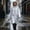 White, variant on Summer Rain Jacket for Women Long Raincoat Waterproof Hooded Windproof PU Trench Coat Button Down Casual Outerwear with Flap Pockets Contrast Trim for Commuting Daily Wear Travel