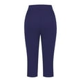 thumbnail image 5 of High Waist Yoga Leggings for Women Lightweight Cropped Lounge Pants Comfortable Casual Wear, 5 of 7