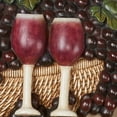 thumbnail image 4 of Wine Picnic Vineyard Grapes Wall Topper Multi Earth, 4 of 5