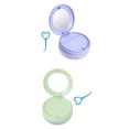 thumbnail image 1 of Caja De Almacenamiento De Con Espejo Portátil Para Limpieza De Retenedores Mujeres Adolescentes Azul De Almacenamiento De Con Espejo Portátil Para Limpieza De Yuyangstore  Caja de retención, 1 of 5