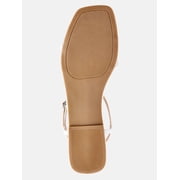 Free Assembly Women's Flat Sandals with Bow