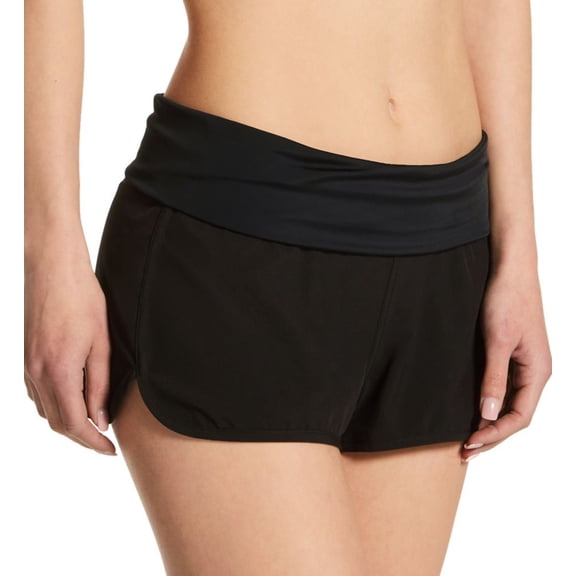 Women's Raisins G710001 Cover Ups Aloha Short (Black S)