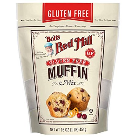 Bobs Red Mill Gluten Free Muffin Mix, 16 Oz (Pack Of 3)