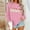 Pink, variant on GuzomFashion Womens Wine Christmas Santa Sweatshirt - 100% Polyester Soft Oversized Crew Neck, Cozy for Holiday Gatherings & Casual Fall/Winter Wear (S-XXL),Size L