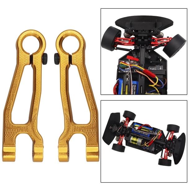 2 uds oscilante delantero trasero coche RC Universal para SG1603 UD1601 1/16 accesorios de actualización de coche modelo RC Oro perfecl