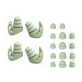 thumbnail image 2 of YAOMOBB Bouchons d'Oreilles en Mousse Mémoire Bouchons d'Oreilles en Silicone Doux Réutilisables Réduction du Bruit Bouchons d'Oreilles pour Dormir pour la Maison le Bureau, 2 of 7