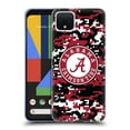 thumbnail image 1 of Head Case Designs Officially Licensed University Of Alabama UA The University Of Alabama Digital Camouflage Soft Gel Case Compatible with Google Pixel 4, 1 of 7
