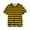 Yellow, variant on Glisme Boys T Shirt Striped Short Sleeve T-Shirt Casual Crew Neck Tee Soft Top Size 2-3 Years Yellow