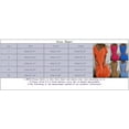thumbnail image 3 of Women Dress Summer Casual Loose Fitting Long V Neck Dress Loose Bohemian Sundress, 3 of 5
