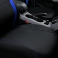 thumbnail image 5 of Flying Banner Car Seat Covers Protectors Full Set Synthetic Leather Mesh Rear benc Split Fashion Woman Sporty Femal SUV Truck Black Blue, 5 of 8