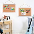 thumbnail image 2 of Sfugno 2 Pack Bulletin Board Wooden Frame Cork Board 16"x11" Small Cork Board for Office Decor for Girls Room, Office, Bedroom, Kids Room, Classroom,White, 2 of 6