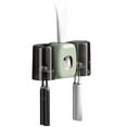 thumbnail image 1 of BFSAUHA Wall Mounted Couple Toothbrush Cup Holder Smart Toothbrush Cup Toothpaste Storage Rack, 1 of 5