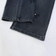 thumbnail image 5 of Cowsor Girls Baggy Jeans Distressed Denim Pants Elastic Waist Wide Leg Jeans for Girls Kids Loose, 5 of 7