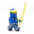 thumbnail image 2 of LEGO Ninjago Core: Blue Ninja Jay Minifigure with Katana, 2 of 5