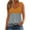 Orange, variant on Women Tunic Tank Tee Color Block Tunic Tank Tops Summer Casual Loose Fitting Sleeveless Blouse Shirt Lady's Athletic Tank Tops Beige L