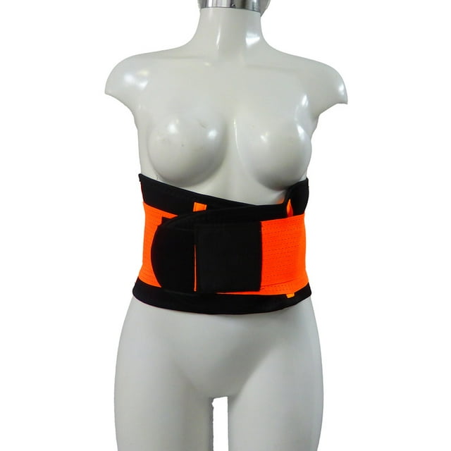 Faja reductora Body Secret - 611 para ejercicio Anaranjado T M