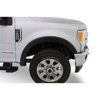 Bushwacker 16-18 Nissan Titan XD Pocket Style Flares 2pc 78.0in Bed - Black