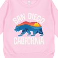 thumbnail image 3 of Inktastic San Diego California Bear Sunset Toddler Sweatshirt, 3 of 4