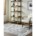thumbnail image 6 of Hauteloom Cherie Living Room, Bedroom Area Rug - Contemporary - Metallic Silver, Silver Gray, Light Silver - 6'11" x 9', 6 of 6