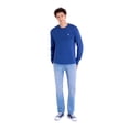thumbnail image 3 of U.S. Polo Assn. Men's Cotton Crewneck Tee with Long Sleeves, Sizes XS-3XL, 3 of 4