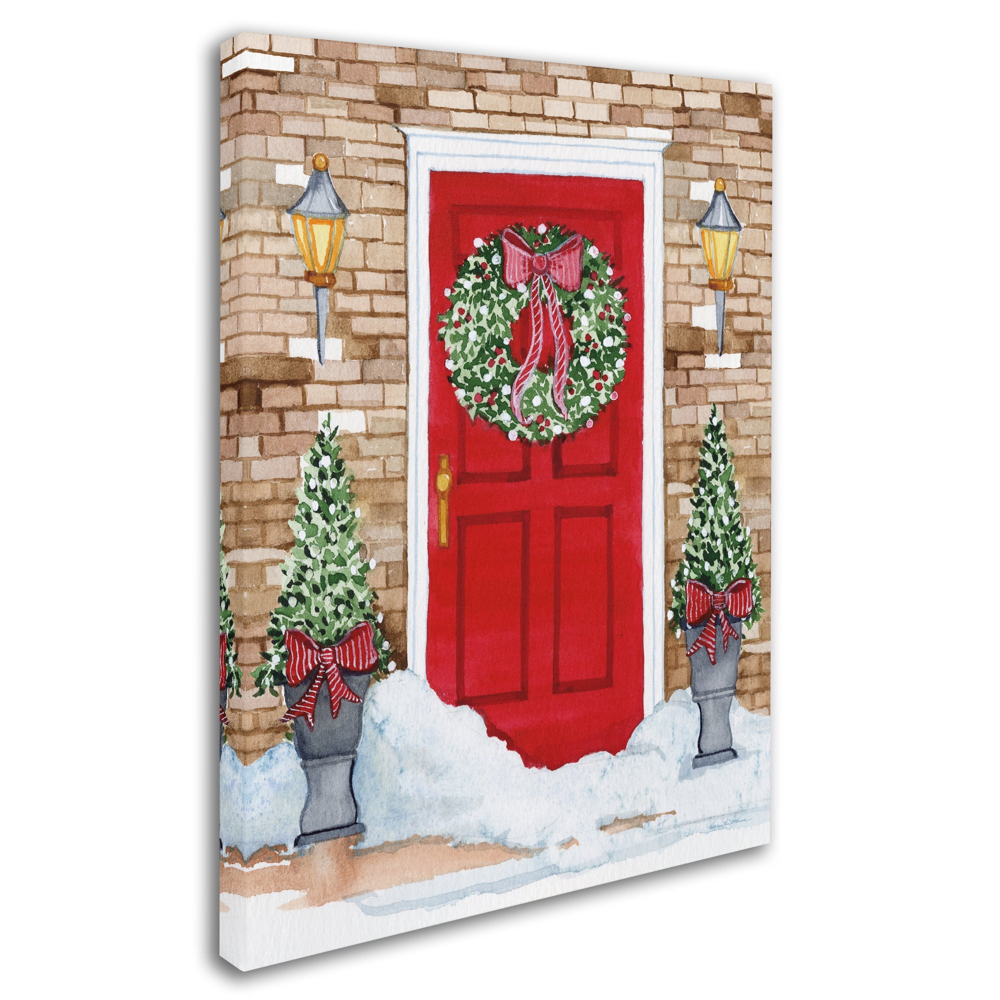 Trademark Fine Art 'Night Before Christmas I' Canvas Art by Kathleen Parr McKenna
