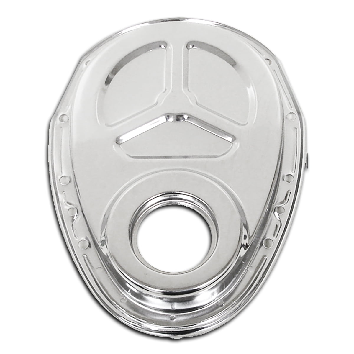 Fits Chevy SB Engine 283 305 327 350 400 Timing Chain Cover Chrome