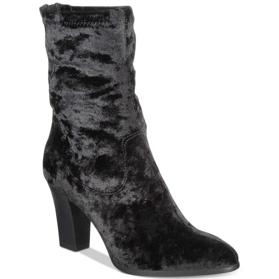 Impo Truly Velvet Booties Women’s Shoes (Black, 6.5m)