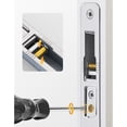 thumbnail image 4 of Conceal sliding door lock push-pull hook lock embedd conceal handle translation, 4 of 8