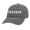Grey Grandpa, variant on Men's Grandpa Father's Day Custom Embroidered Twill Buckle Back Adjustable Hat, Red