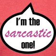 thumbnail image 3 of CafePress - Im_The_Sarcastic Women's Deluxe T Shirt - Womens Tri-blend T-Shirt, 3 of 4
